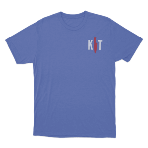 KT Knife Logo Unisex T Shirt Blue