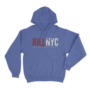 Kill NYC Unisex Hoodie Blue