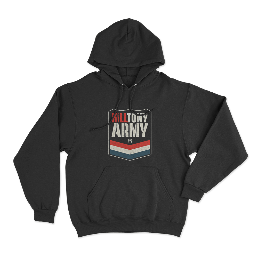 Kill Tony Army Unisex Hoodie Black Kill Tony Army Unisex Hoodie Black