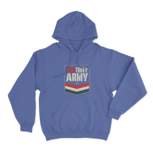 Kill Tony Army Unisex Hoodie Blue