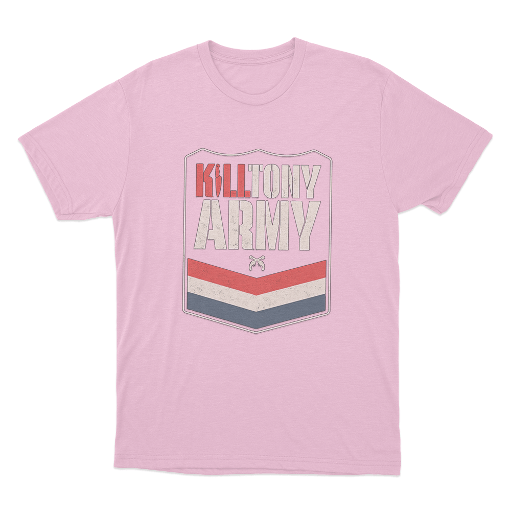 Kill Tony Army Unisex T Shirt Pink Kill Tony Army Unisex T Shirt Pink