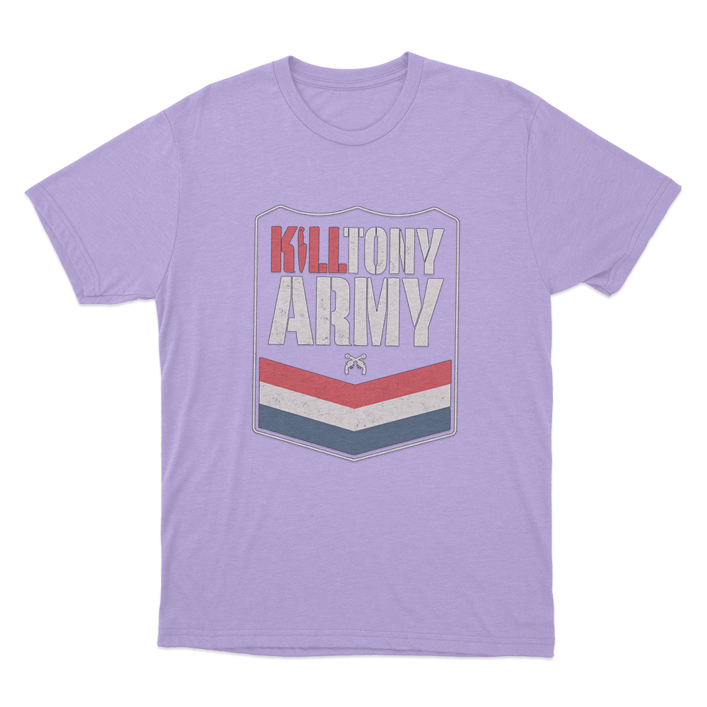 Kill Tony Army Unisex T Shirt Purple Kill Tony Army Unisex T Shirt Purple